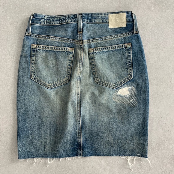 AG-ED DENIM THE ERIN PENCIL SKIRT - Picture 8 of 8